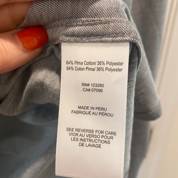 Travis Mathew Button Down Dress Shirt, Sz Med - Picture 4 of 5